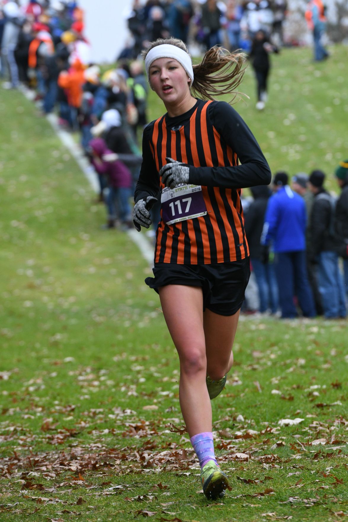 WIAA state cross country photo: Katelyn Chadwick, Poynette